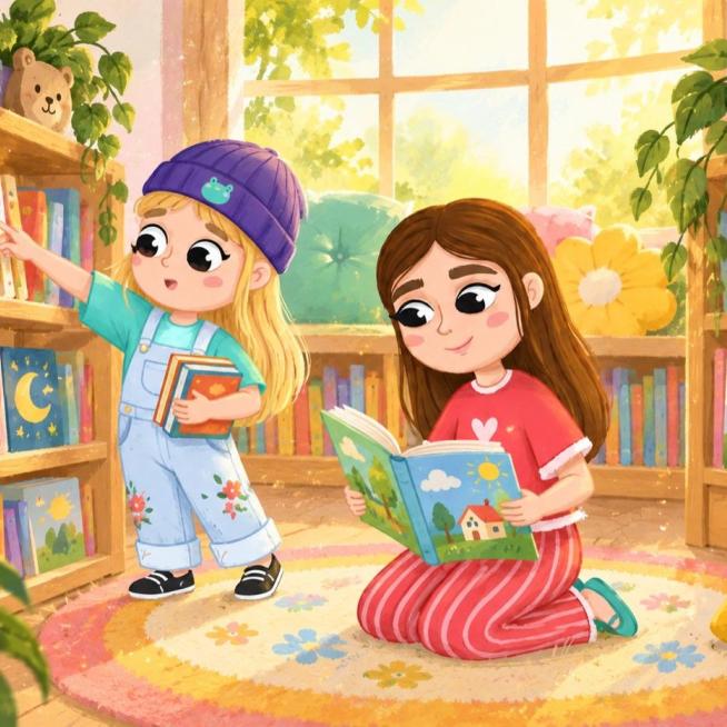 Your first library visit with a child: a simple plan