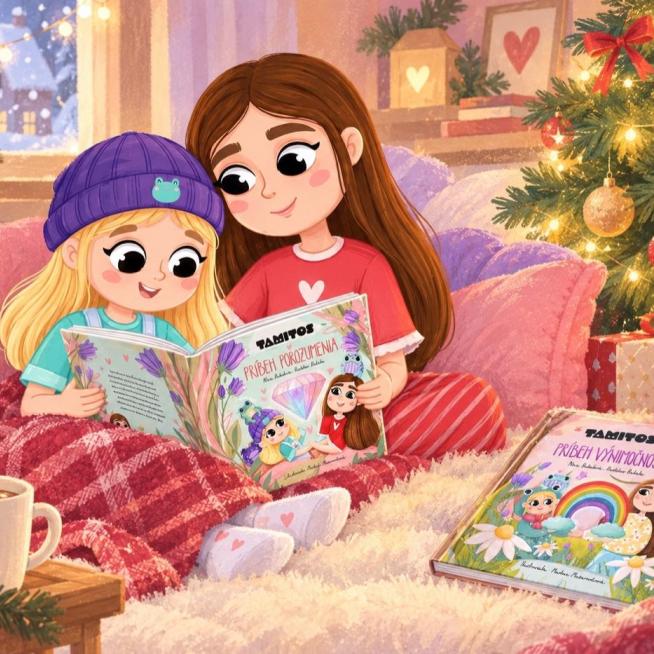 A Christmas book gift for children: make time for a TAMITOS story