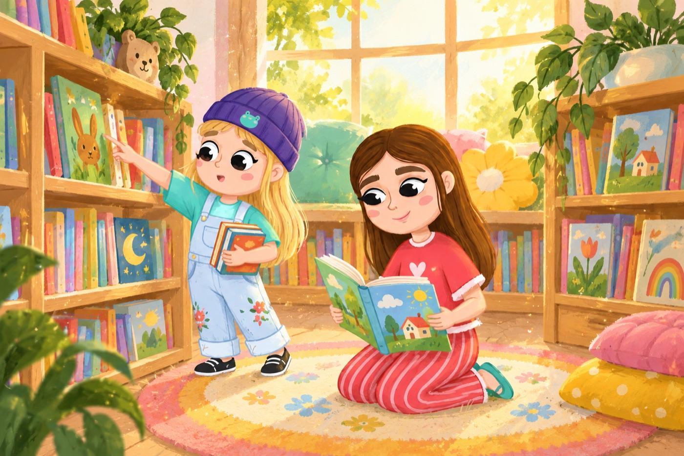 Your first library visit with a child: a simple plan
