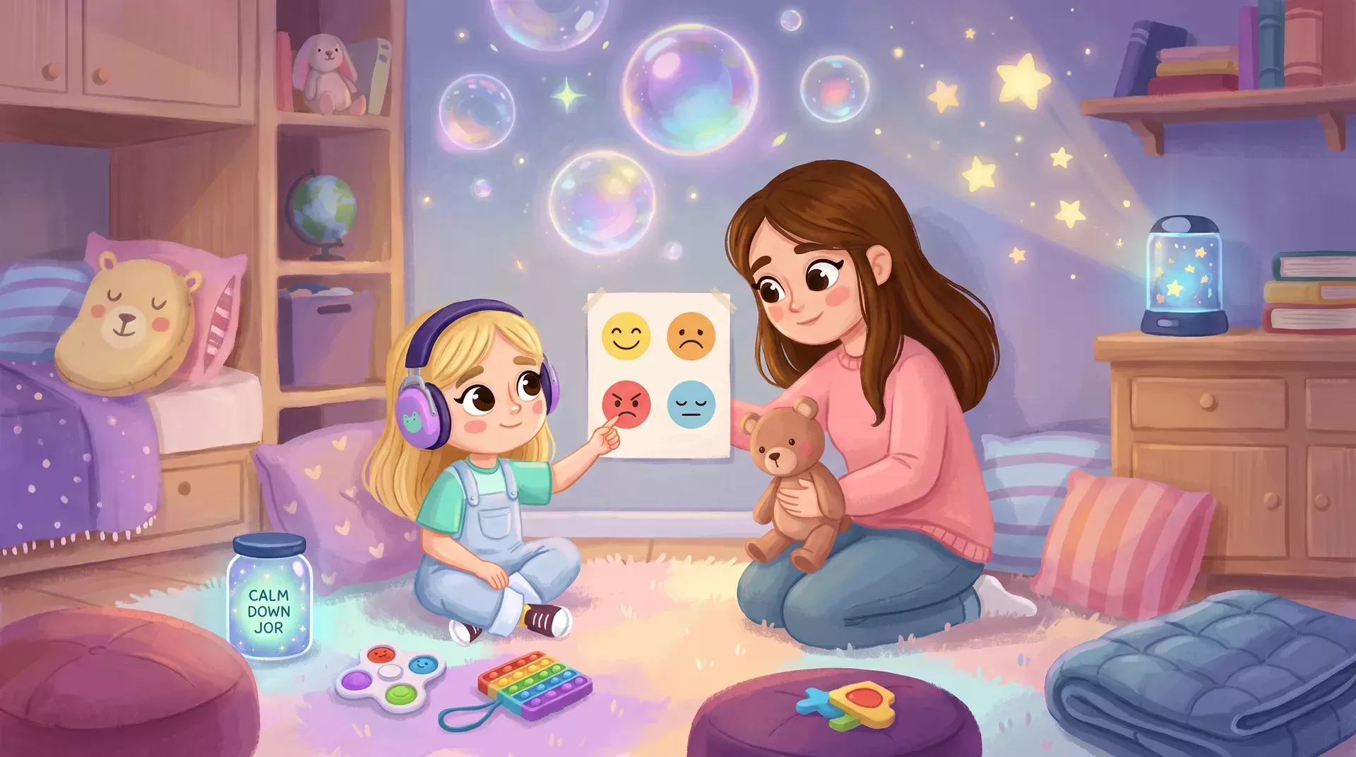 How to Help an Autistic Child Name & Manage Big Emotions